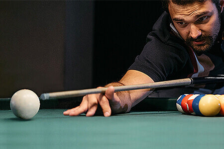 maple pool cue stick