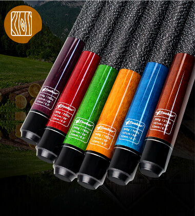 Imitation Linen Wrap pool cues