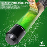 green pool cue stick