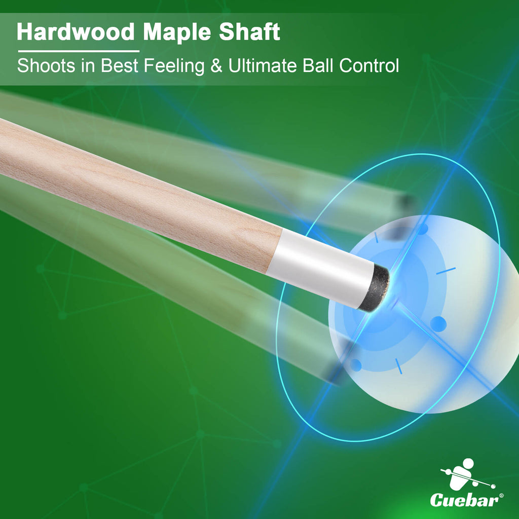 billiards cue stick maple