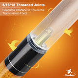5/16*18 threaded joints pool cue