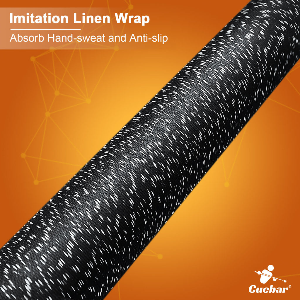 pool cue set linen wrap