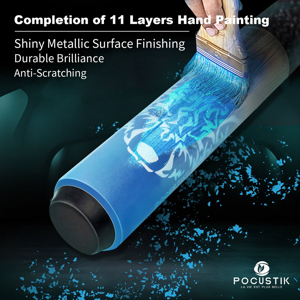 pool cues handmade painting