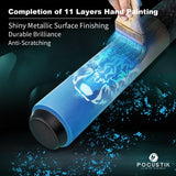 pool cues handmade painting