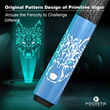 pool cue blue
