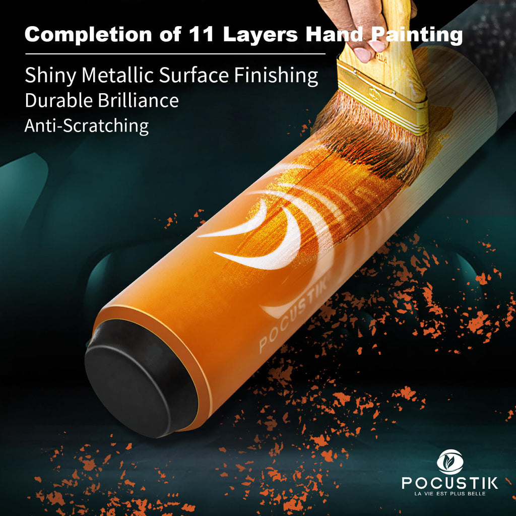 handmade painting pool stick