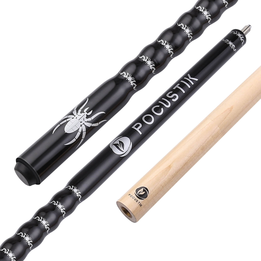 pocustik spider pool cue black