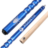 58" 2-Piece Pool Cue Sticks Set of 1, Ergonomic Billiard Cue Sticks, Canadian Maple Pool Table Stick House Bar for Men Women- Blue