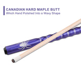 pool cue Canadian maple