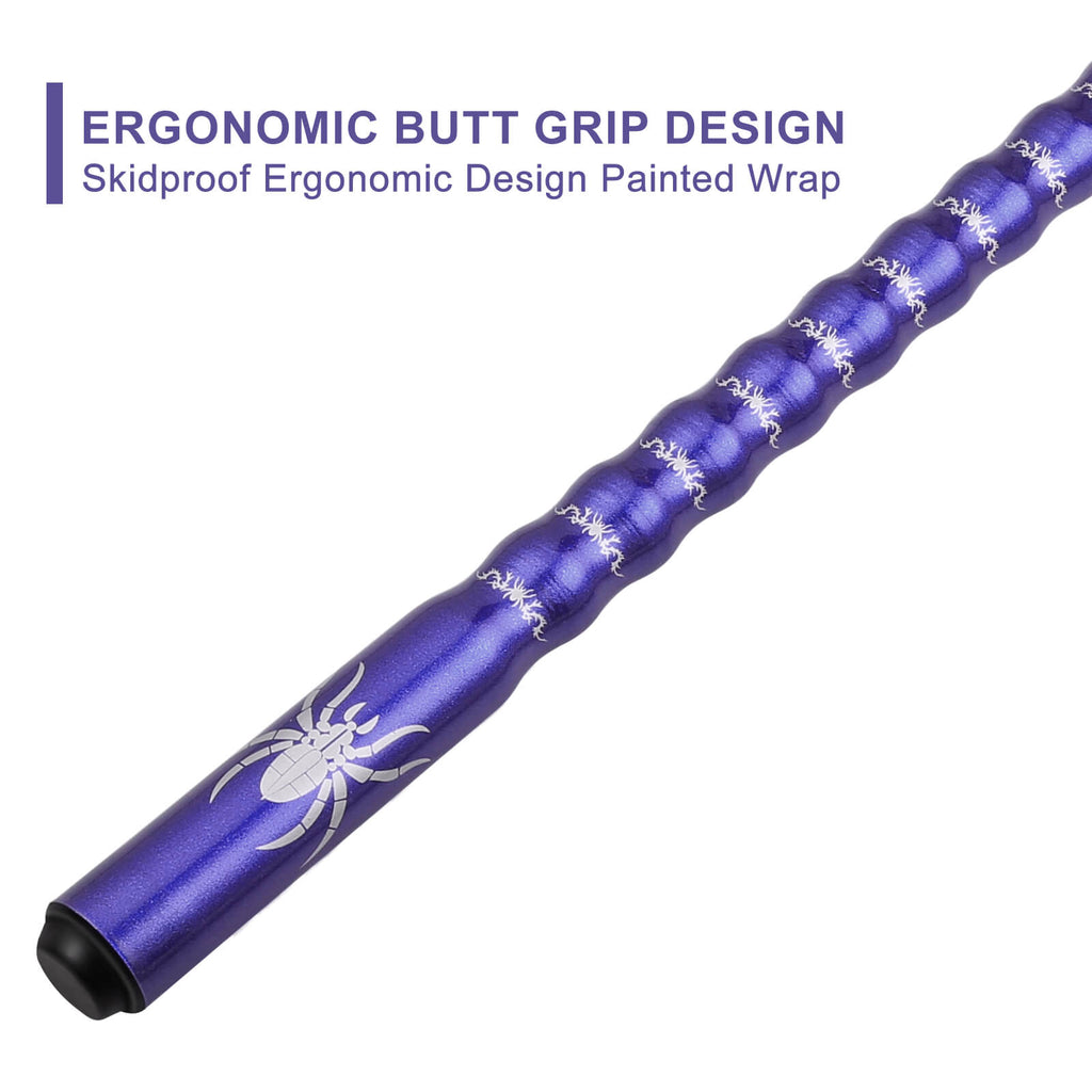 Ergonomic design pool cue